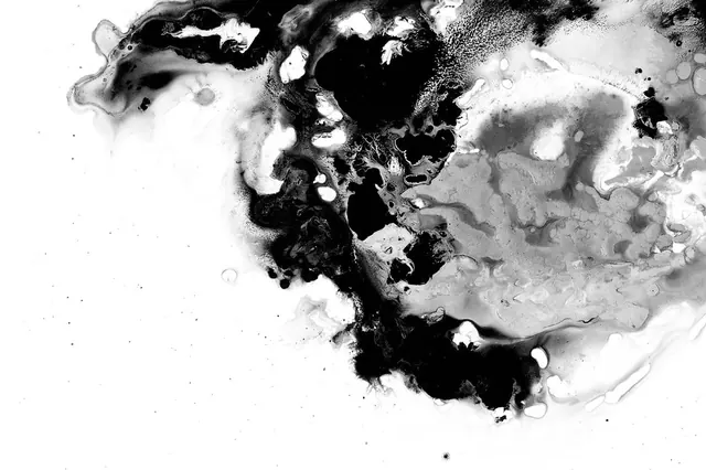 Abstract Ink Wash