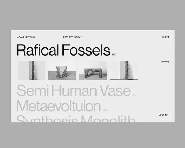 Typography and Graphic Layout Specimen