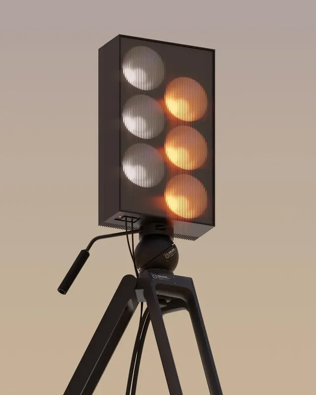 Studio Lighting Equipment, minimal, technical, dark