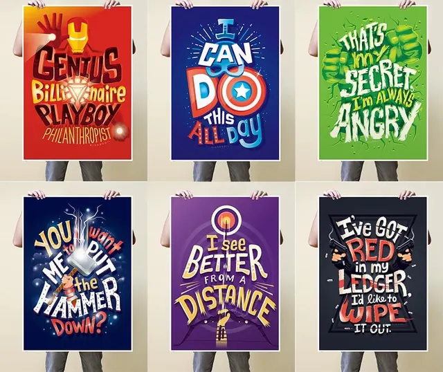 Graphic Poster Collection, maximalist, playful, vibrant