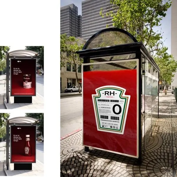 Outdoor Advertising Mockup, corporate-clean, minimal, high-contrast