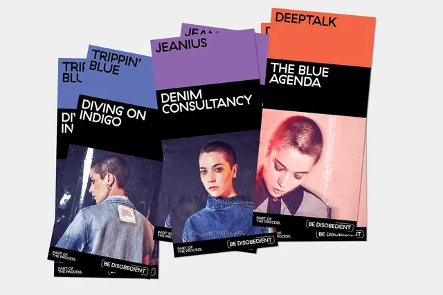 DeepTalk Media Identity Mockup, editorial, minimal, high-contrast