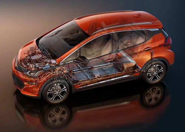 X-ray Car Anatomy Visualization, technical, 3d-render, dark