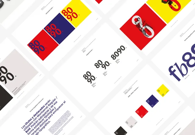 Geometric Brand Identity System, swiss, minimal, high-contrast