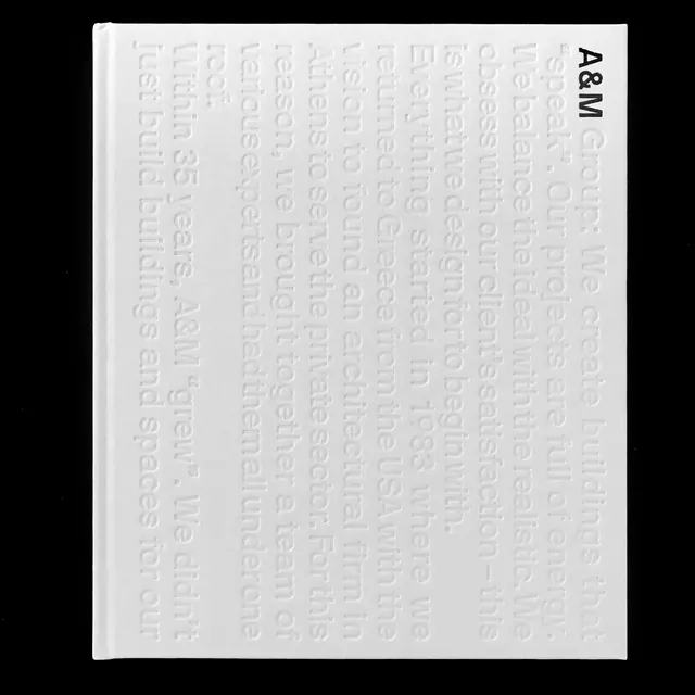 A&M Typography Layout, minimal, swiss, monochrome