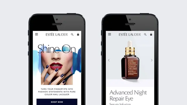 Skincear Advanced Night Repair Eye Care UI, corporate-clean, light-mode, light
