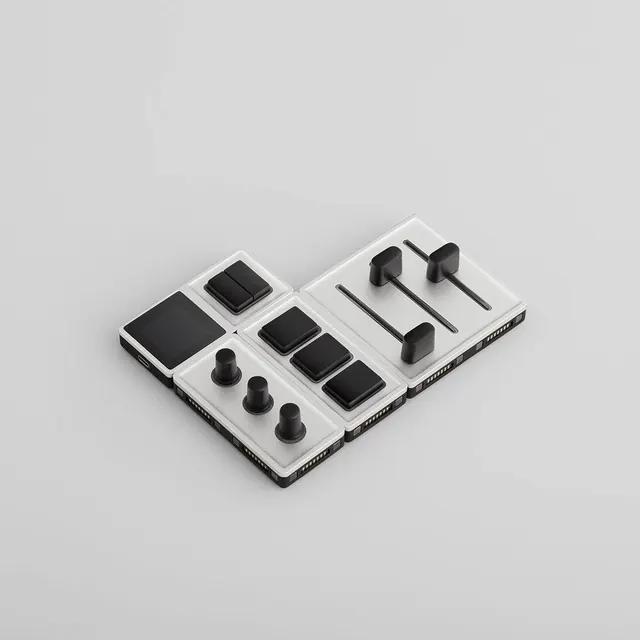 3D Geometric Abstract Graphic, minimal, geometric, monochrome