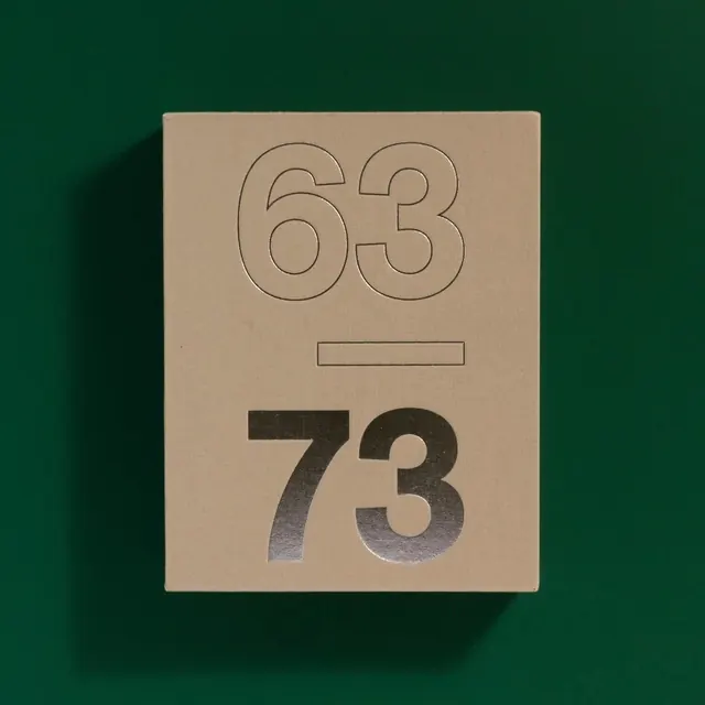 Embossed Number Typography, minimal, geometric, muted