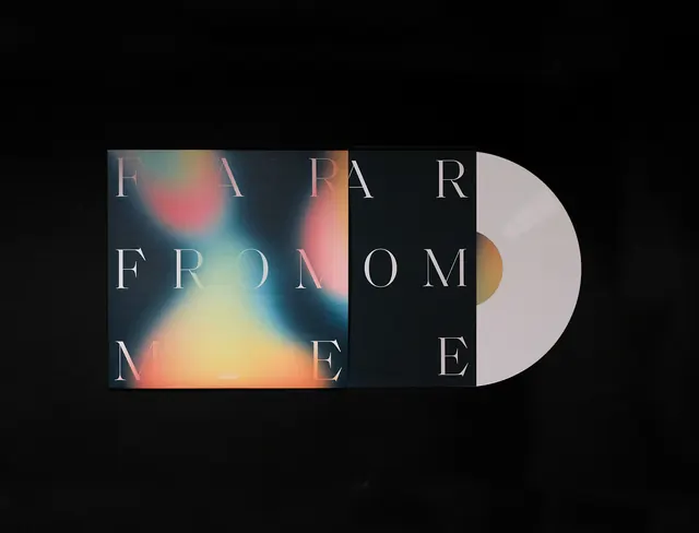 Abstract Gradient Typography Composition, maximalist, gradient-heavy, vibrant