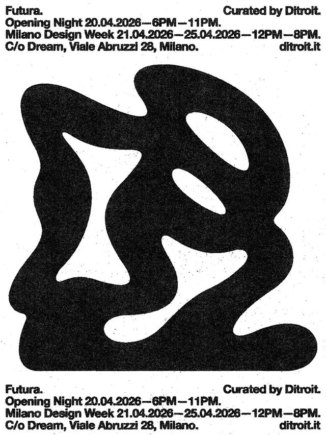 Abstract Graphic Identity, minimal, brutalist, monochrome