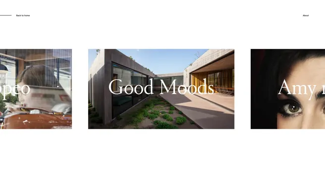 Architecture and Interior Photography Portfolio, minimal, photographic, muted