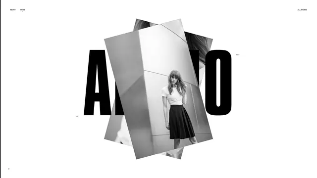 Abstract Geometric Collage, brutalist, monochrome, monochrome