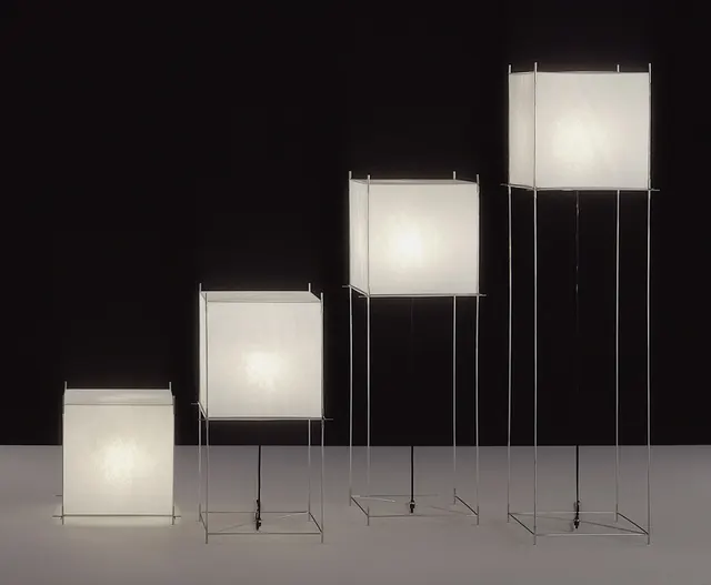 Minimalist Light Box Installation, minimal, geometric, monochrome