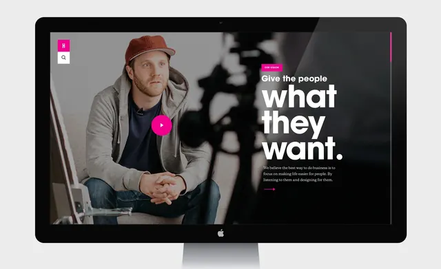 Give the people what they want - UI/UX Design, dark-mode, minimal, dark