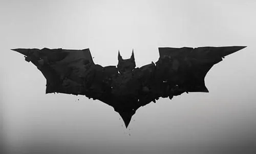 Bat Silhouette Graphic