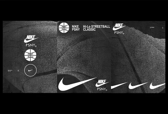 Nike Sportswear Branding Layout, dark-mode, minimal, dark