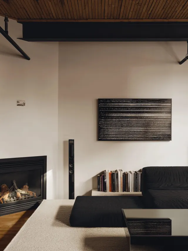 Modern Interior Living Space, minimal, luxury, warm