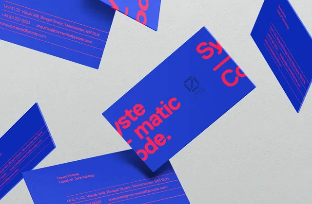 Blue and Red Geometric Graphic Composition, brutalist, neo-brutalist, high-contrast