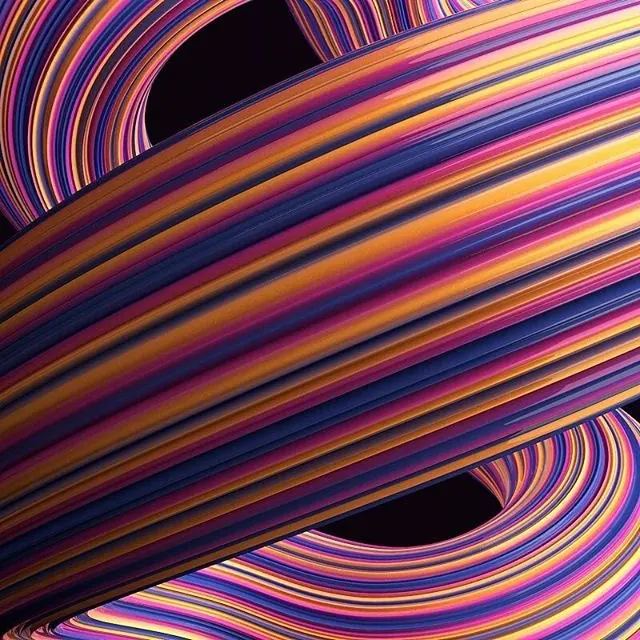 Abstract Gradient Ribbons, gradient-heavy, geometric, vibrant