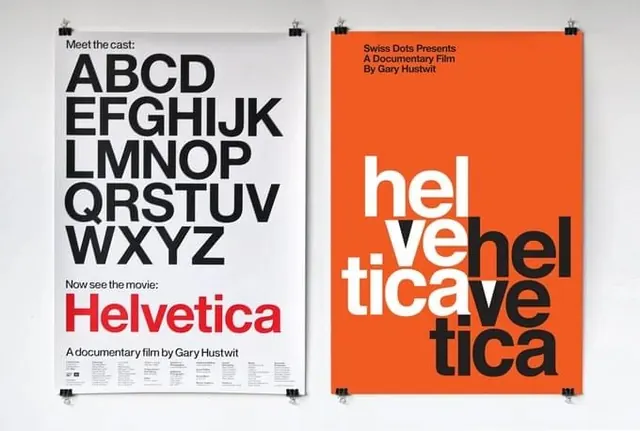 Helvetica Type Specimen