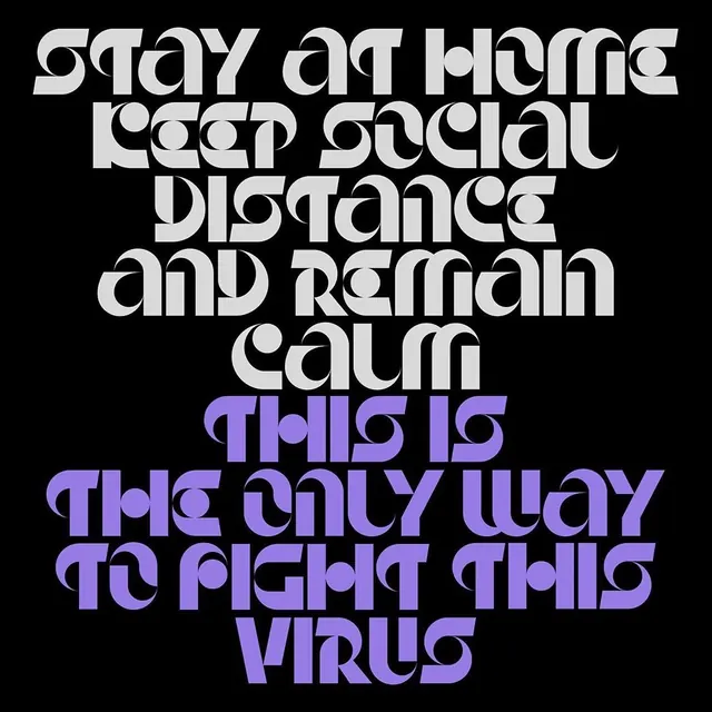 Public Health Awareness Typography, brutalist, maximalist, high-contrast