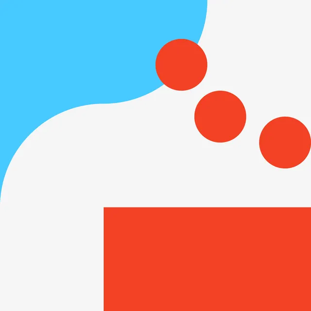 Abstract Geometric Composition, minimal, geometric, vibrant