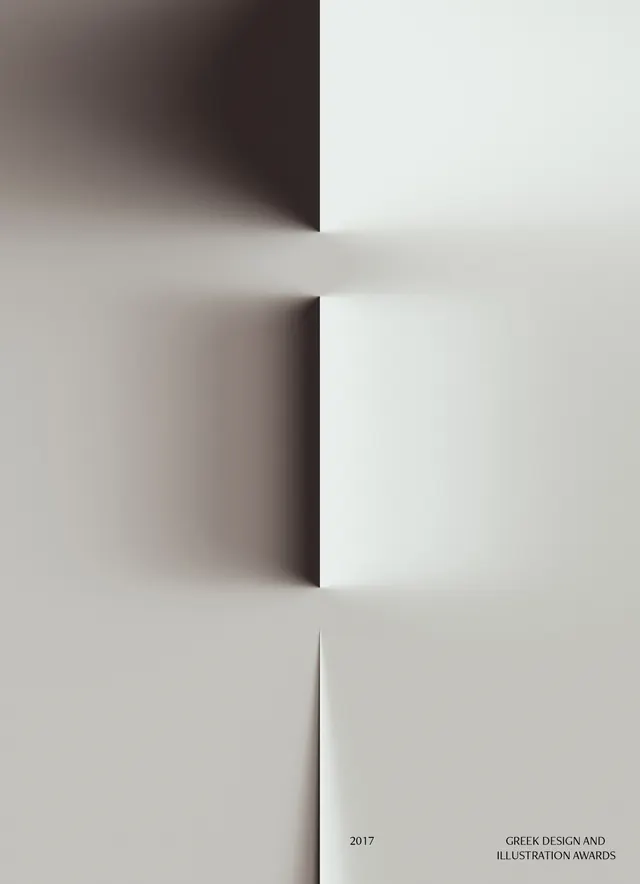 Abstract Gradient Composition, minimal, geometric, monochrome