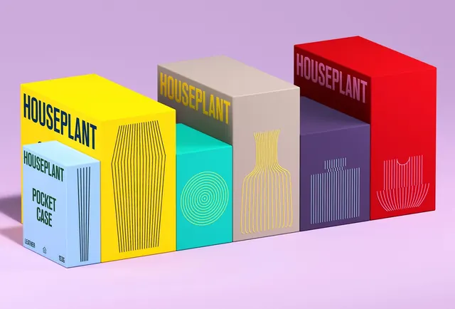 MUSELANT Branding Mockup, minimal, geometric, vibrant