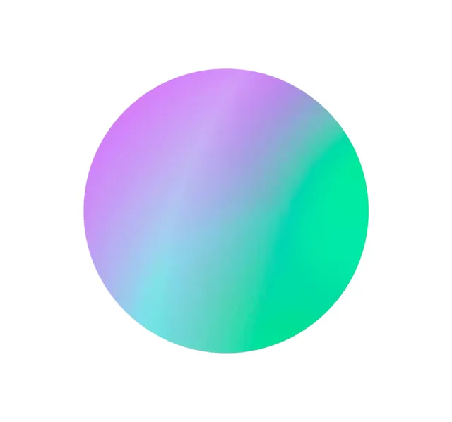 Gradient Sphere Graphic