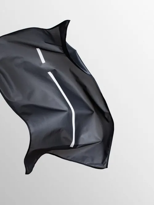 Black Technical Fabric Mockup, technical, minimal, dark