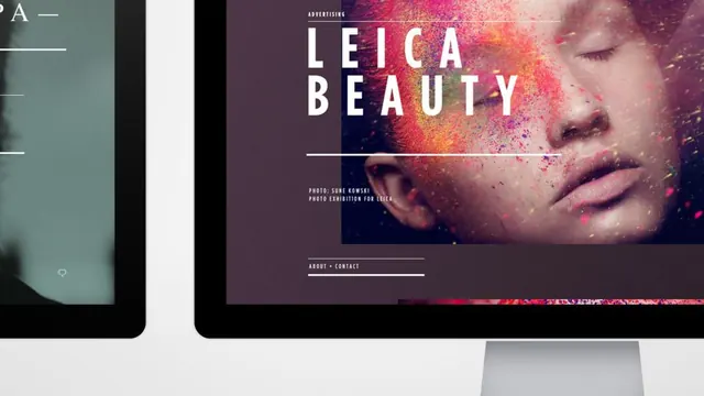 Leica Beauty Editorial Display, minimal, editorial, light