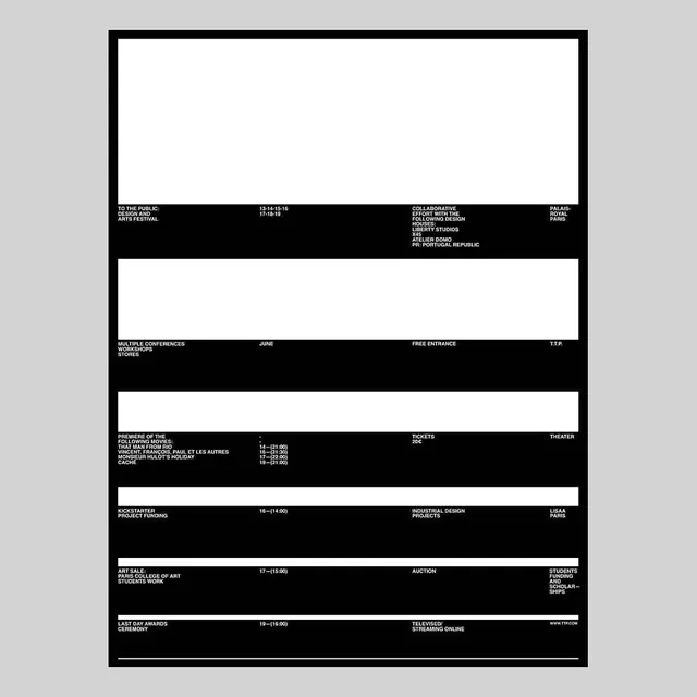 Technical Data Grid Layout, swiss, technical, monochrome