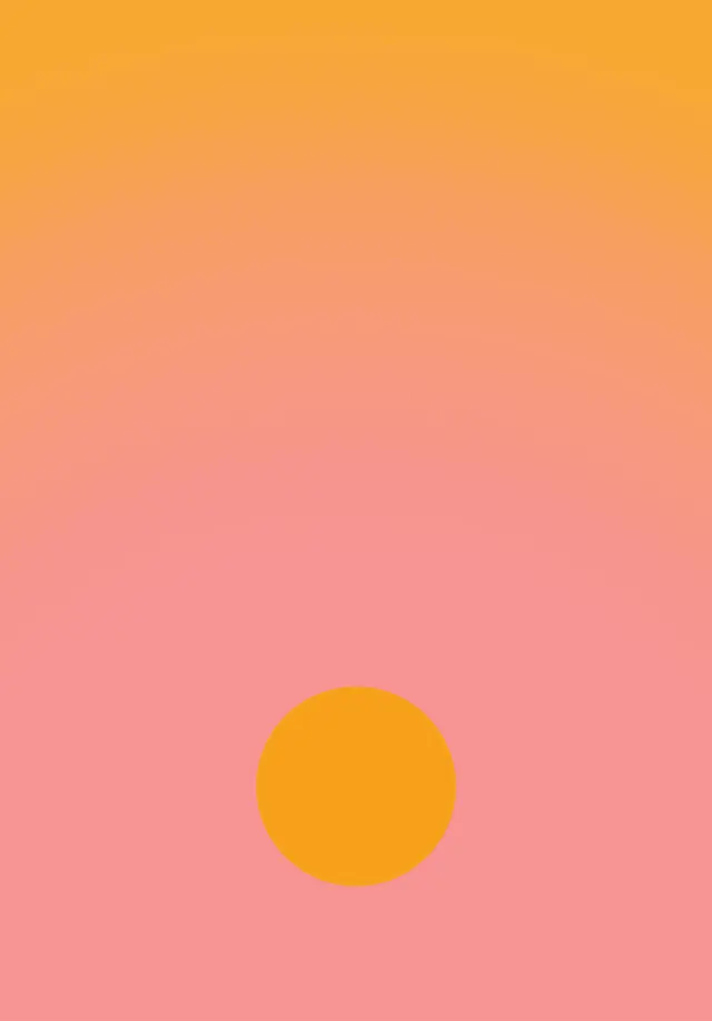 Gradient Circle Composition, minimal, gradient-heavy, vibrant
