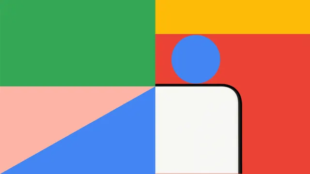 Geometric Color Block Composition