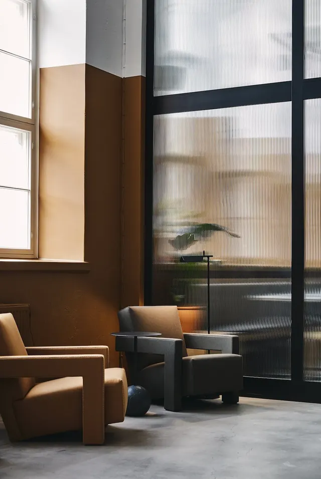 Modern Interior Lounge, minimal, luxury, warm