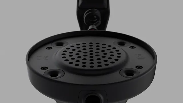 Black Studio Microphone, minimal, monochrome, dark