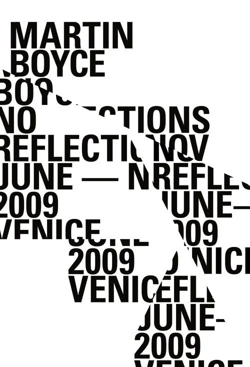 Martin Boyce Typography Layout