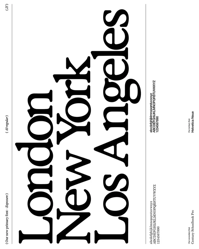 Typography Layout Study