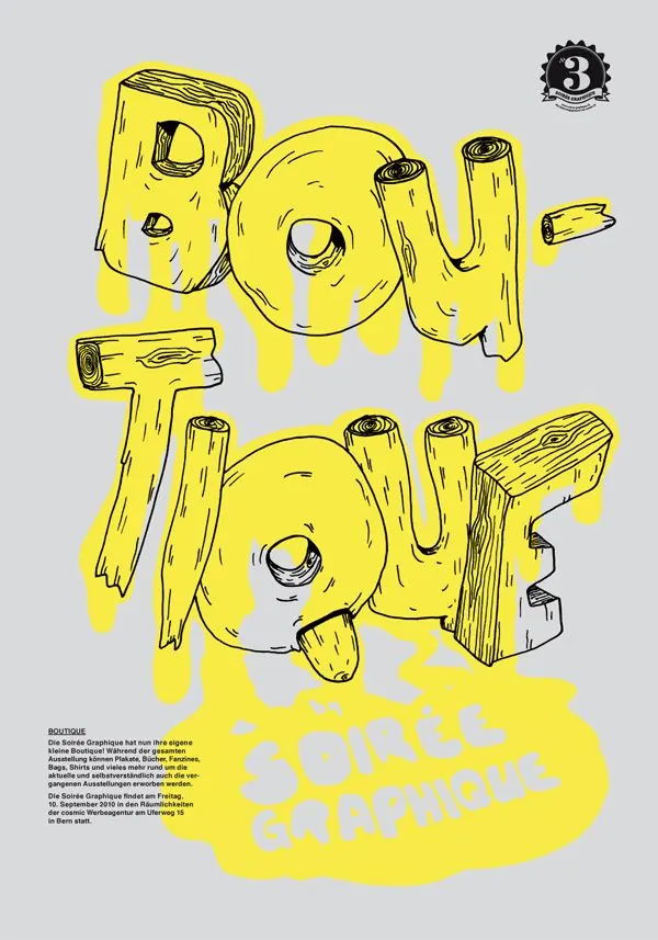 Yellow Abstract Typography Design, brutalist, neo-brutalist, high-contrast