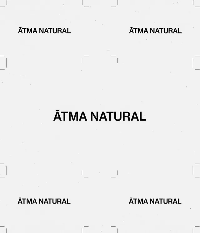 ÄTMA NATURAL Wordmark Layout