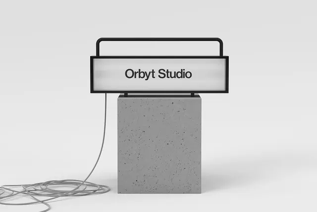 Orbyt Studio 3D Mockup