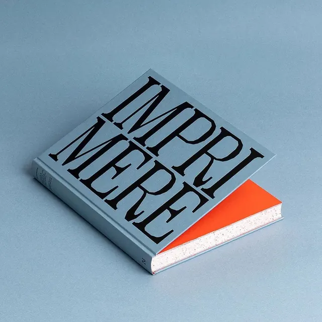 Typography Book Mockup, minimal, swiss, high-contrast