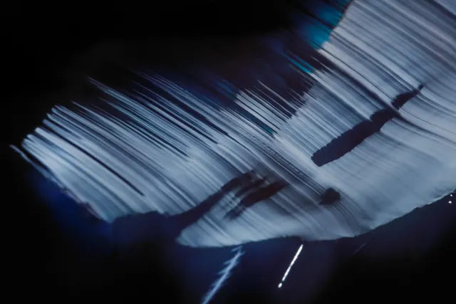 Abstract Motion Blur Graphic