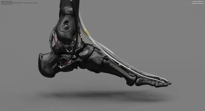 3D Render of a Robotic Limb