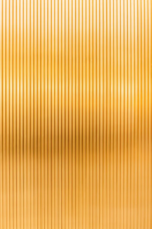 Golden fluted vertical texture pattern, minimal, geometric, warm