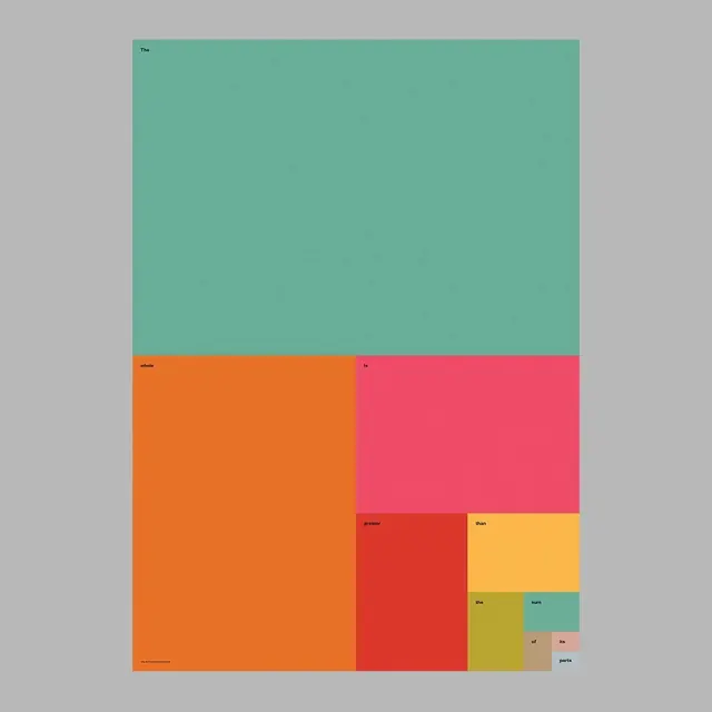 Geometric Color Block Composition, minimal, swiss, vibrant