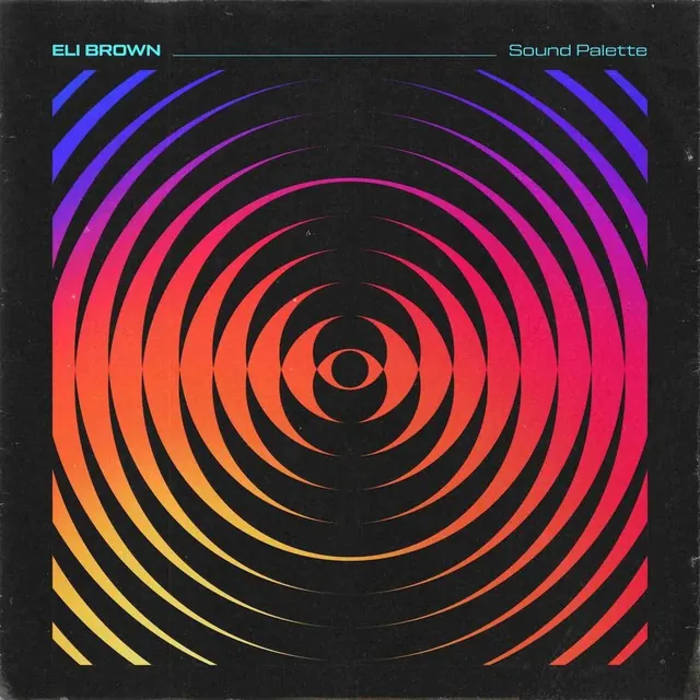 Eli Brown Sound Palette cover, geometric, abstract, dark