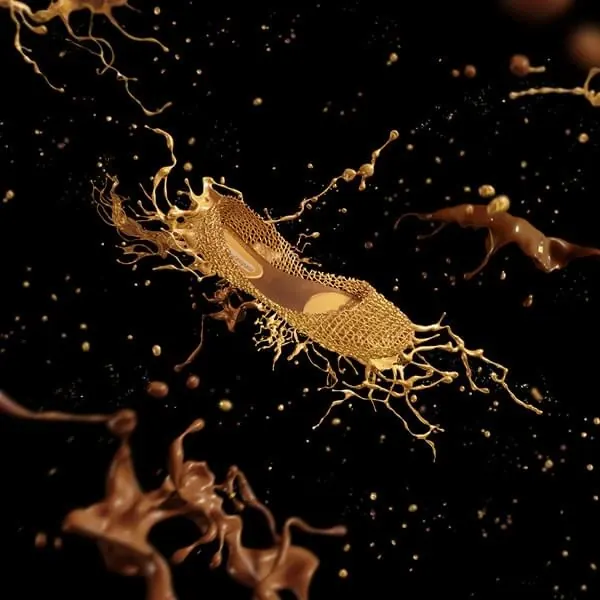 Abstract Organic Microscopic Visualization, abstract, organic, dark