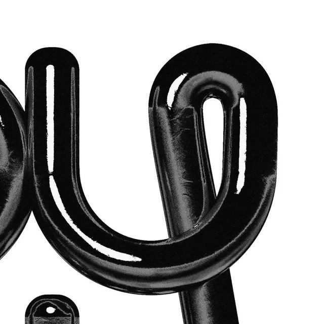 Abstract Glossy 3D Shapes, 3d-render, minimal, monochrome