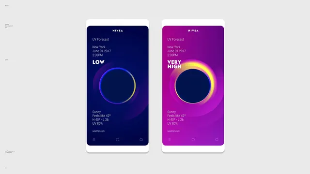 Mobile App UI Screens, dark-mode, gradient-heavy, vibrant